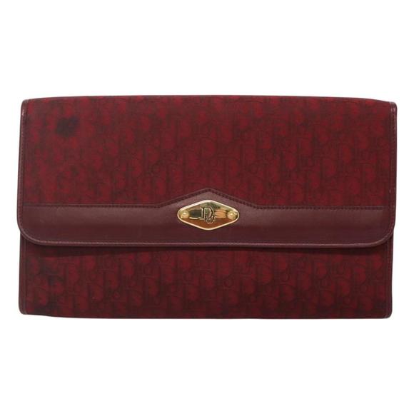Dior Trotter Red Canvas shoulder - Picture 1 of 10